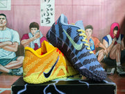 Nike Mismatched Yellow and Blue Sneakers