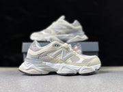 New Balance 9060 Sneakers in Cream and Gray U9060PIN