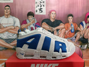 Nike White and Blue Sneakers