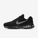 Nike Air Max 2017 Black Silver Running Sneakers 849559-001
