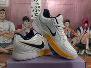 Nike White Orange Basketball Sneakers