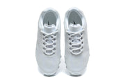 Nike Air Max White Sneakers with Visible Air Cushioning
