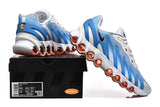 Nike Air Max DN Blue and White Sneakers