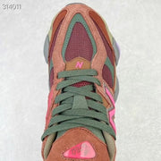 New Balance 9060 U9060BUR Burgundy Green Sneakers