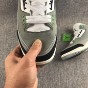 Jordan Air Jordan 3 Chlorophyll Gray Sneakers 136064-006