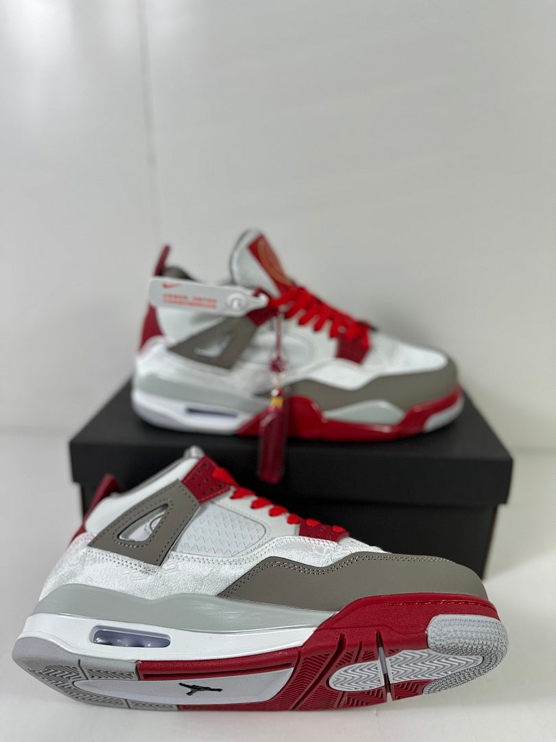 Jordan Dub Zero White True Red Black Sneakers 311046-160