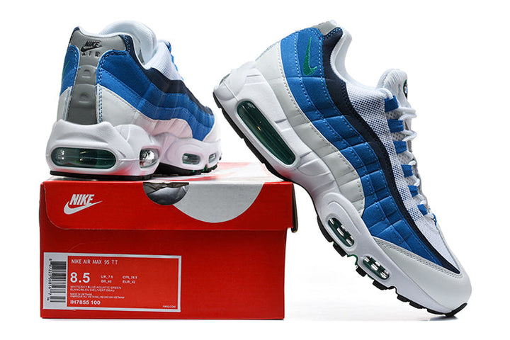 Nike Air Max 95 Sneakers White Blue Green