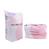 No-Pump Vacuum Compression Storage Bags – Space-Saving Organizer for Clothes & Bedding