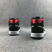 Jordan 1 Mid Satin Lakers Top 3 Sneakers 852542-005