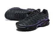 Nike Air Max Plus Black and Purple Sneakers