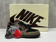 Jordan 1 Low Travis Scott Black Mocha Sneakers