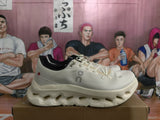 On Cloud Running Sneakers in Off-White