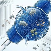 Curved Fan Blade Cleaning Brush