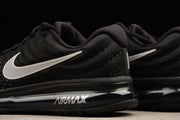 Nike Air Max 2017 Black Silver Running Sneakers 849559-001
