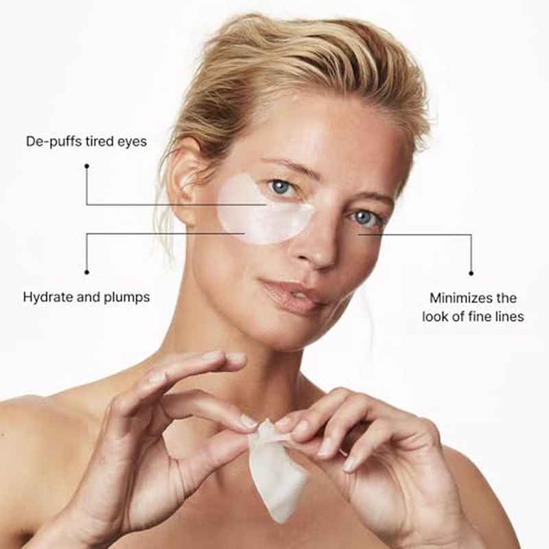 Natural Under Eye Mask for Hydrating, Plumping | Minimizing Fine Lines and Wrinkles, Suitable for Combination Skin