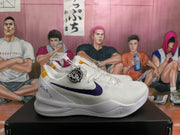 Nike Basketball Sneakers White Purple Gold