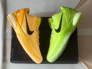 Nike Kobe 6 Basketball Shoes in Lime Green and Yellow