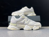 New Balance U9060ERB Sneakers in White and Pale Yellow