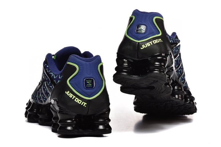 Nike Shox TL Sneakers Blue Green Black