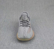 Yeezy 350 V2 Kids' Sneakers Gray and Coral