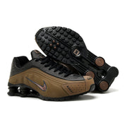 Nike Shox R4 Brown and Black Sneakers