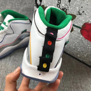 Air Jordan 10 Retro Wings White Multicolor Sneakers