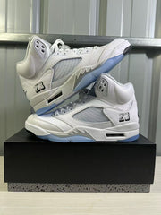 Jordan Air Jordan 5 White/Silver Sneakers HQ7978-103