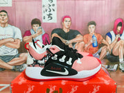 Nike Pink Black White Basketball Sneakers