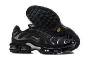 Nike Air Max Plus Black and Silver Sneakers