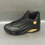Jordan Air Jordan 14 Black Gold High-Top Sneakers