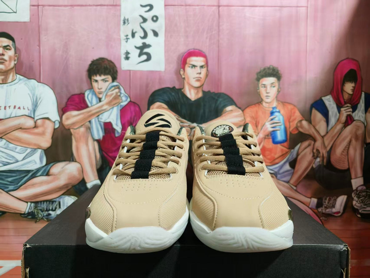 Jordan Beige Basketball Sneakers