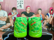 Nike ZoomX Basketball Shoes in Neon Green and Black