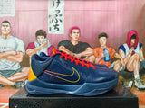 Nike Kobe 5 Basketball Shoes Navy Orange