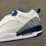 Jordan Spizike Low White and Navy Sneakers FQ1759-104