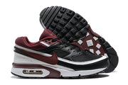 Nike Air Max 90 Black Burgundy White Sneakers