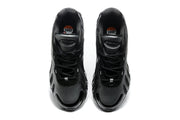 Nike Air Max Black and Silver Sneakers