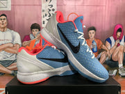 Nike Zoom Basketball Sneakers Blue White Orange