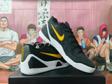 Nike Black Gold Basketball Sneakers