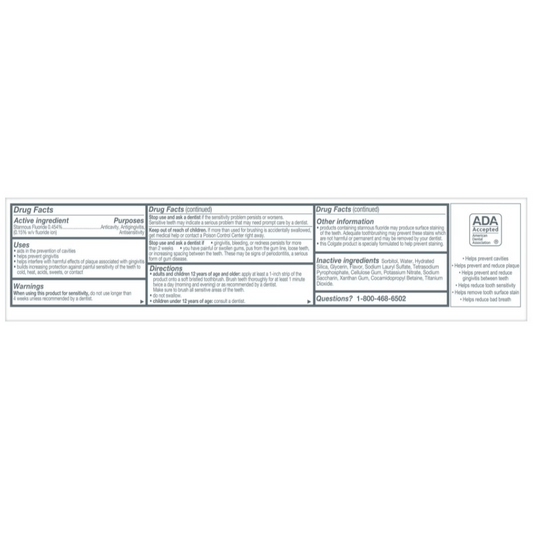 Colgate Total Active Prevention Clean Mint Toothpaste 5.1oz 24Pack.