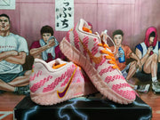 Nike Valentine's Pink and Orange Sneakers