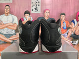 All-Star Black Red White High-Top Basketball Sneakers