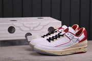 Jordan Air Jordan 2 Low SP Off-White White Red DM7866-140