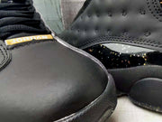 Jordan 13 Black and Gold Men's Sneakers