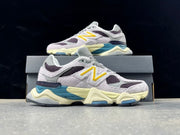 New Balance U9060SRA Sneakers in Grey and Yellow