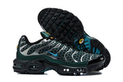 Nike Air Max Plus Sneakers, Dark Green and Black, IQ0287-500