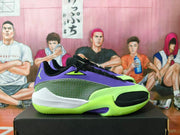 Jordan Luka 1 Basketball Shoes Purple Green