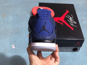 Jordan 4 Retro Winter Loyal Blue Sneakers