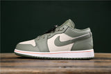 Jordan Low-Top Sneakers in Gray-Green