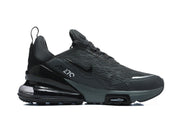 Nike Air Max 270 Black and Dark Gray Sneakers