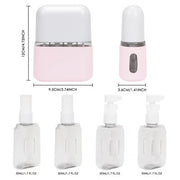 All-in-One Travel Toiletry Bottles Set – Leak-Proof, TSA Approved, BPA-Free